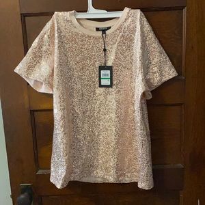 Sparkle short sleeve top